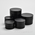 15 g Black Oval Jar vacío Frasco de crema de plástico para crema facial
